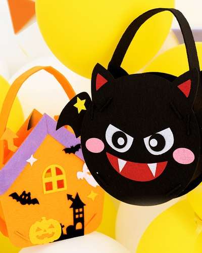 ホットアイテム ハロウィンバッグ作り 美術遊びキット ハロウィン遊び