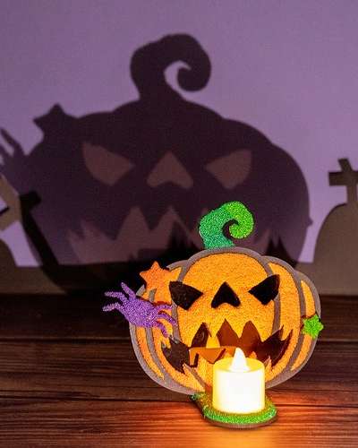 楽しい影絵遊びハロウィン工作キット 美術材料