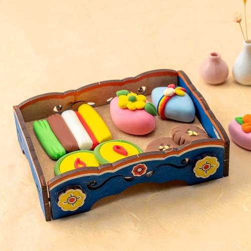 Clay Art Kit - Traditional Korean Tray Lunar New Year Edition