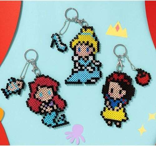 Snow White Perler Beads Art Play Kit Craft Materials