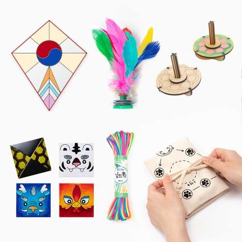Traditional Lunar New Year Games 6-Piece Craft Kit