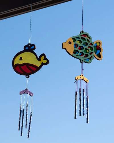 海の生き物サンキャッチャー 夏工作 キャンピング遊び 工作キット