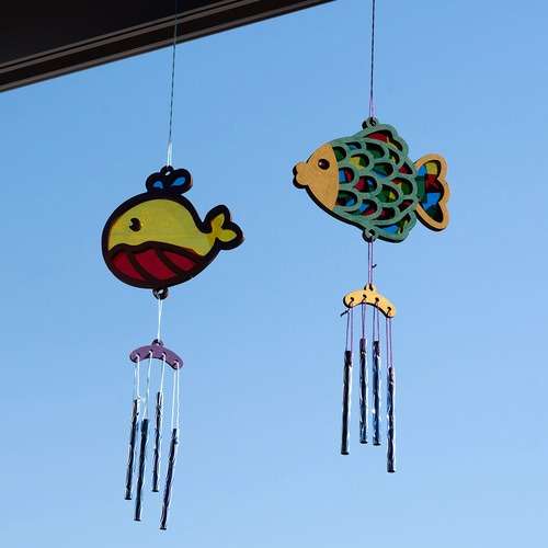 Ocean Sea Creatures Suncatcher DIY Craft Kit - Summer Activities Camping Crafts