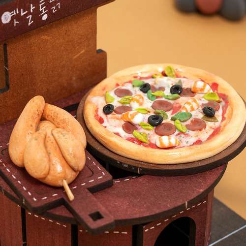 Mini Pizza Clay Making Clay Art Set