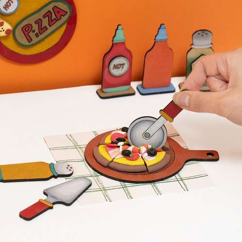 Pizza Clay Art Set