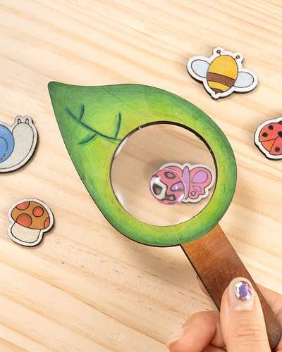 率アート 水滴虫眼鏡 製作キット 子ども科学実験教具