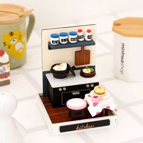 Mini Kitchen Clay Art Kit with Colored Clay