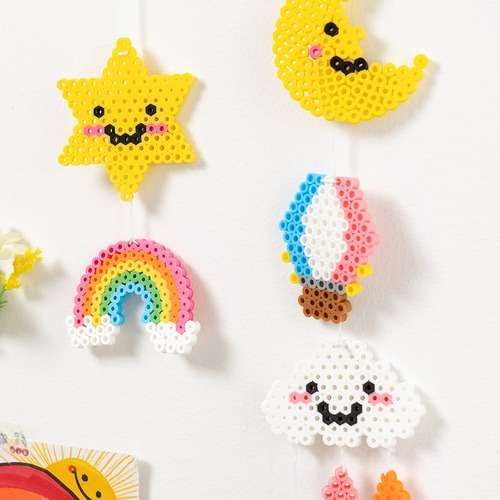 Cute Garland Perler Beads Art Play Kit Craft Materials
