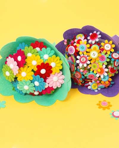 Yool Art Graduation Candy Flower Bouquet Art Craft Kit