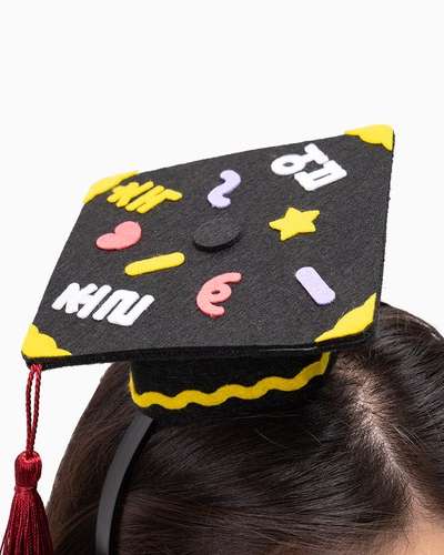 Rate Art Non-woven Fabric Graduation Cap DIY Craft Kit