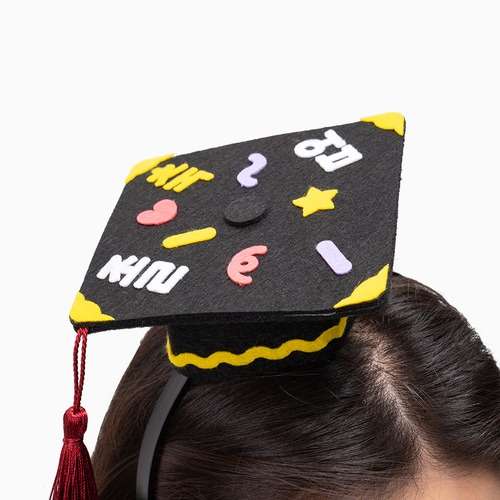 Rate Art Non-woven Fabric Graduation Cap DIY Craft Kit