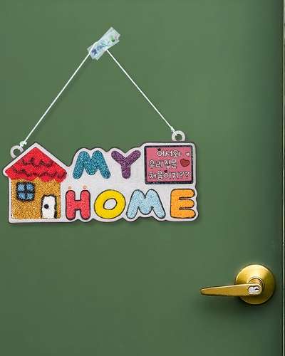 Cute Name Plate Clay Art Set - DIY Clay Craft