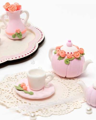 Teapot Clay Craft DIY Clay Set Art