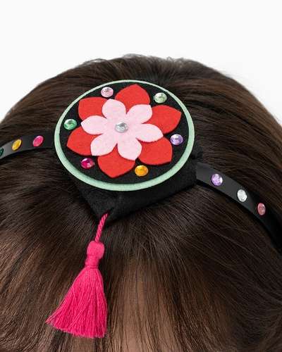 Jokduri Traditional Hanbok Hair Band DIY Kit - Baessi Daengi and Jeopsji