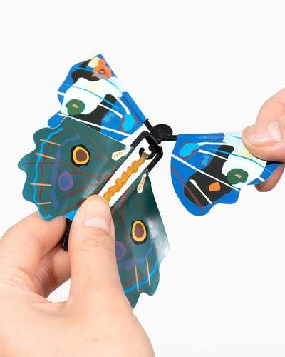 Magic Paper Butterfly Craft Materials DIY Toy