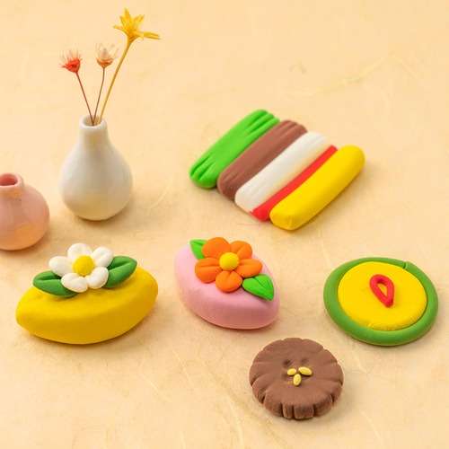 Clay Traditional Soban Chuseok DIY Kit Art Activity Set