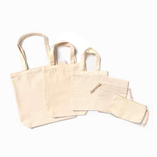 Yuul Art Plain Fabric Bag DIY Eco Bag Shoe Pouch