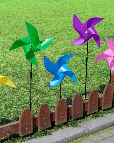 Fun Pinwheel Summer Craft DIY Toy