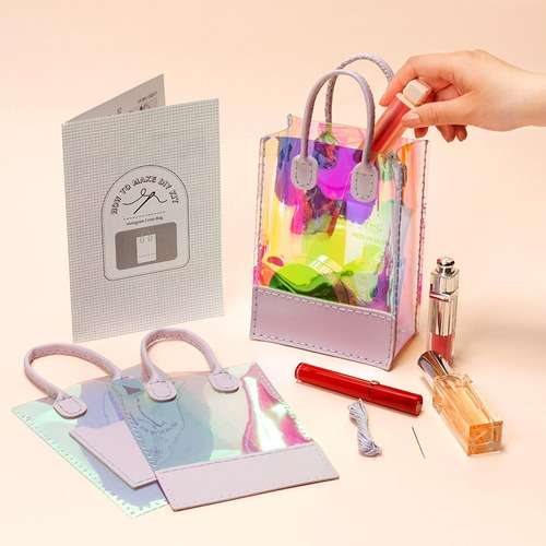 Hologram Leather Bag Making Hobby Kit – Craft at Home
