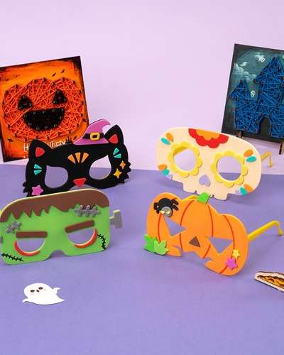 Cute Mask Halloween DIY Kit - Art Play Kit
