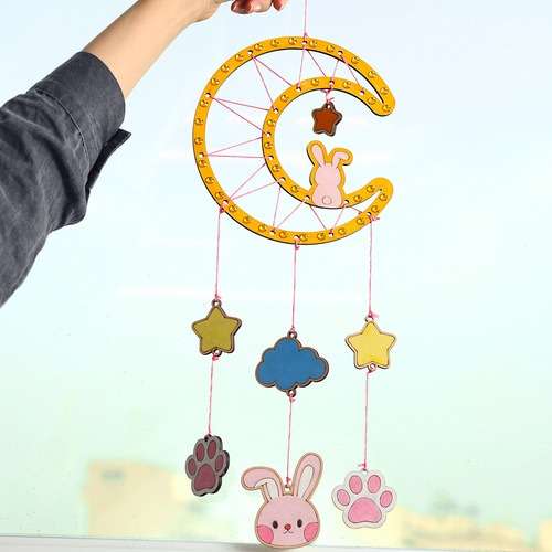 Rabbit Zodiac Prenatal Education DIY Kit Mobile Craft