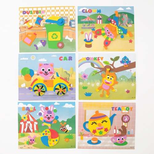 Yul Art EVA 3D Sticker Art Play Kit