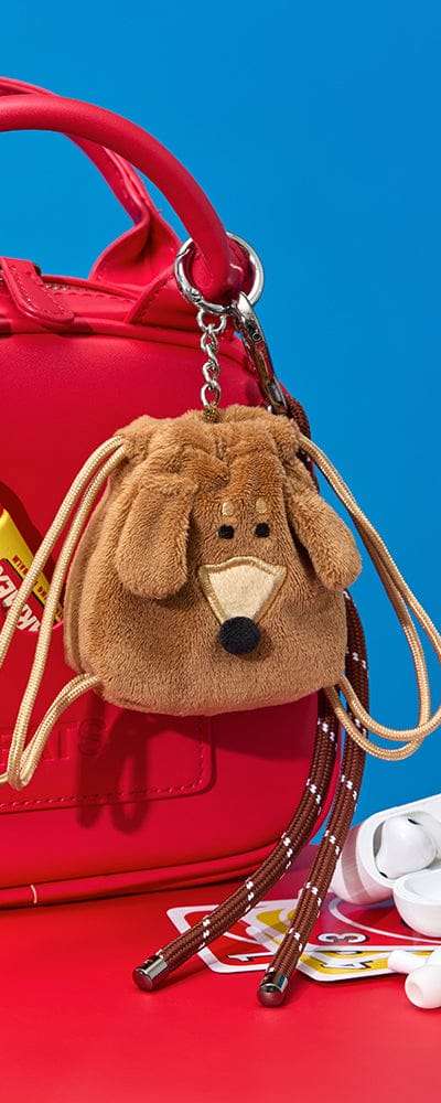 ジョグマン ウディ ヒーロー ミニ ストリング ポーチ キーリング