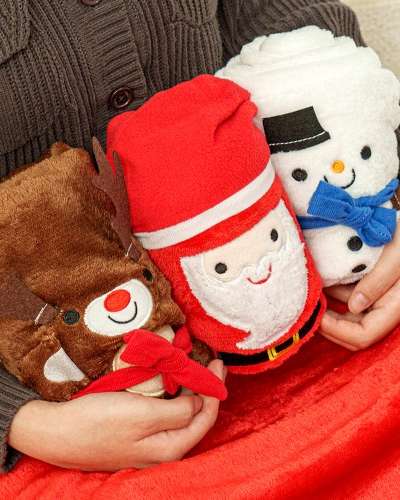 Christmas Microfiber Knee Blanket Sofa Throw Blanket