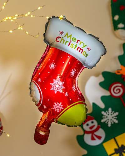 Christmas Balloon Decoration Party Supplies Air Balloon Santa Balloon Tree Ornament