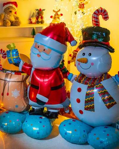 Christmas Large Santa Party Supplies Event Air Balloon