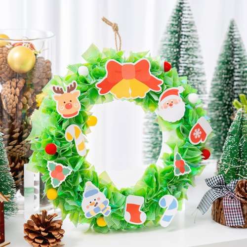 Christmas Tree Ornament DIY Craft Kit - Styrofoam Ornaments