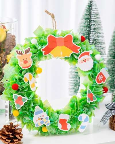 Christmas Tree Ornament DIY Craft Kit - Styrofoam Ornaments