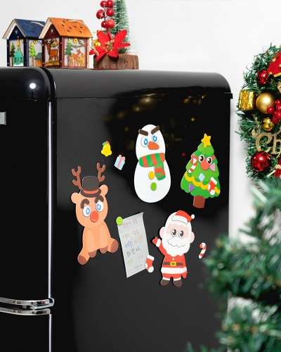 DIY Christmas Magnetic Play Kit - Create Your Own Magnet Decoration