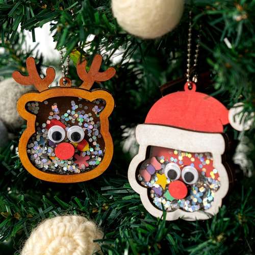 Christmas Hologram Bead Shaker DIY Kit