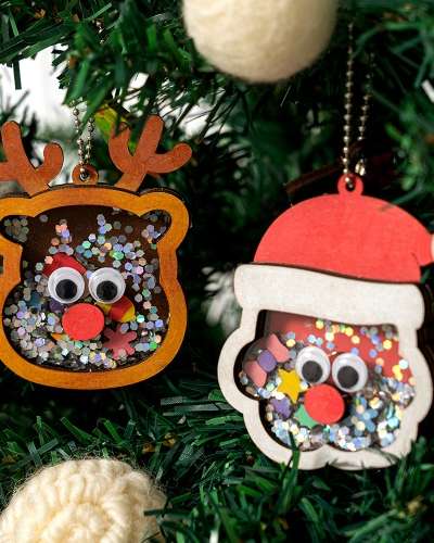 Christmas Hologram Bead Shaker DIY Kit