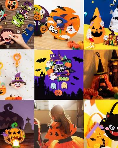DIY Halloween Craft Kit Collection - Make & Decorate Halloween