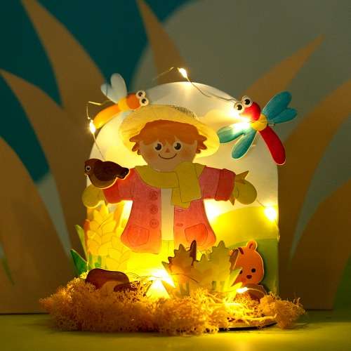 DIY Scarecrow Craft Kit - Autumn Arts and Crafts Materials