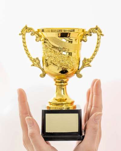 Trophy Gratitude Plaque DIY Kit - Parents Day & Teachers Day Art Craft Activity
