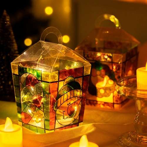 Christmas DIY Suncatcher Mood Light Art and Craft Kit