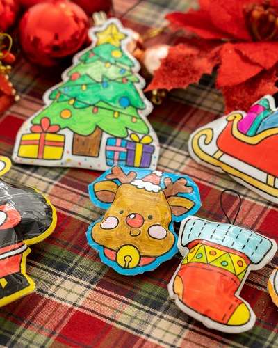 Squishy Making Toy Christmas DIY Art Play Kit Craft Materials