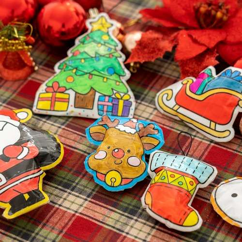 Squishy Making Toy Christmas DIY Art Play Kit Craft Materials