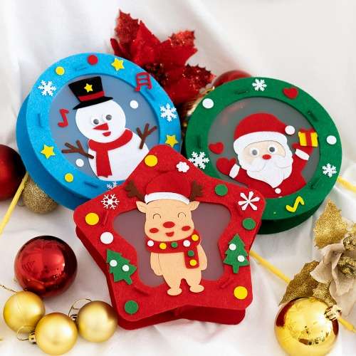 Cute Lantern Christmas DIY Art Craft Kit Indoor Activity Kit