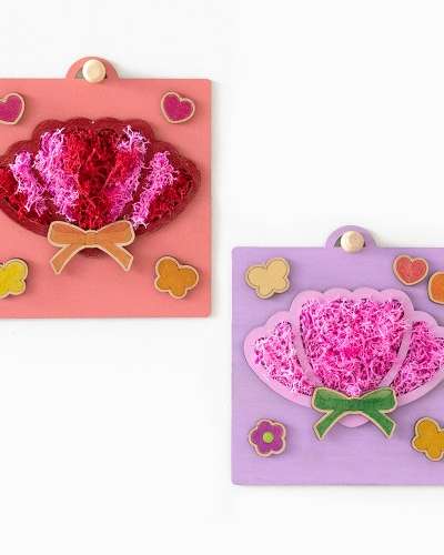 Carnation DIY Moss Frame Kit - Parents' Day Craft Activity