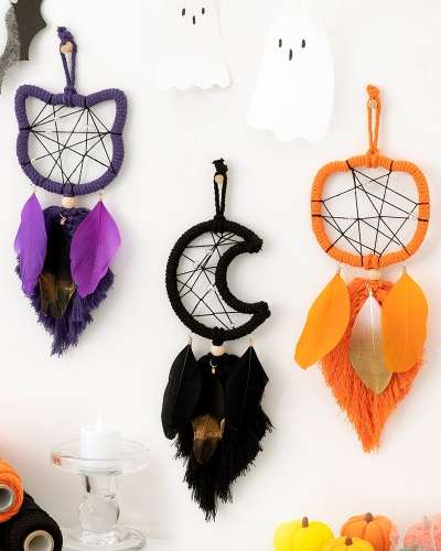 Halloween DIY Spooky Dream Catcher Craft Kit