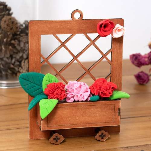 DIY Carnation Storage Box Kit for Parents' Day Craft