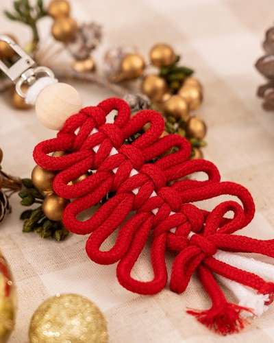 Tree Keyring String Art Christmas DIY Kit Art Play Materials