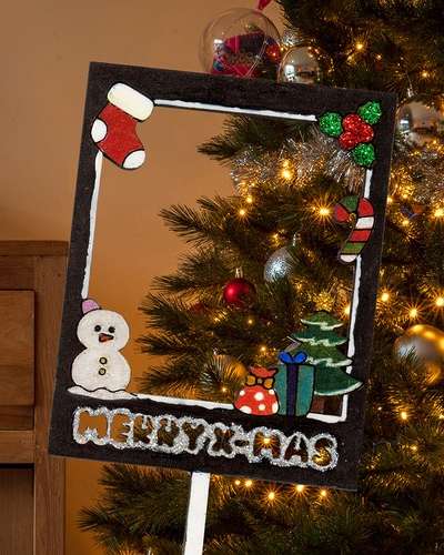 My Own Topper Christmas DIY Kit Fancy Wood Art Play Craft Material