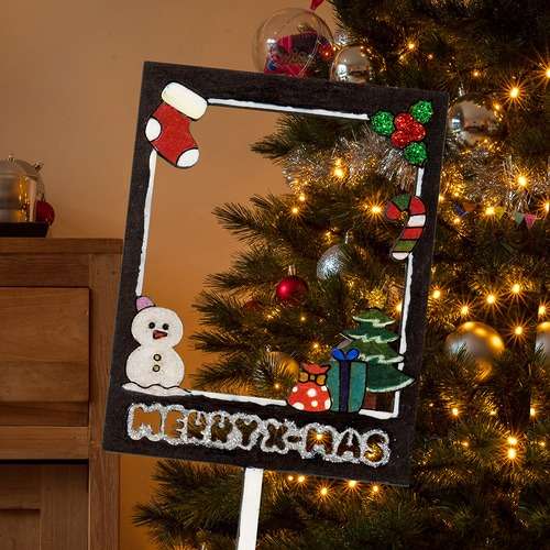 My Own Topper Christmas DIY Kit Fancy Wood Art Play Craft Material