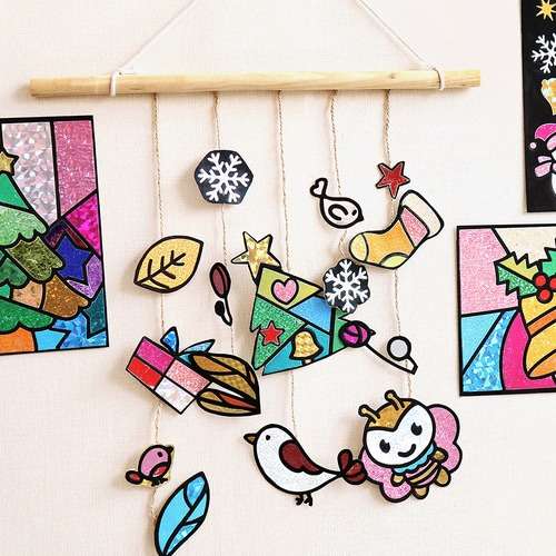 Christmas Foil Art Craft Kit