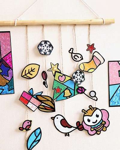 Christmas Foil Art Craft Kit